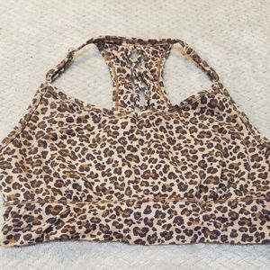Cheetah Print Sports Bra